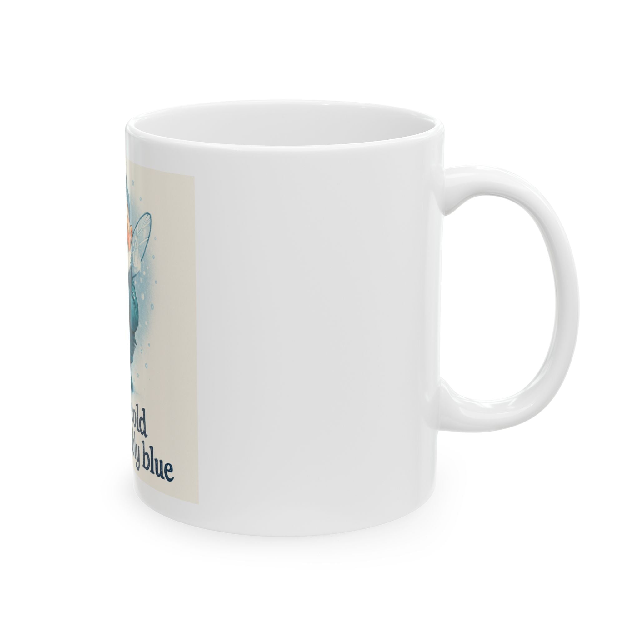 Mug Funny Old Fairy Ceramic Mug, Coffee Cup, Hot Drink Mug, 11oz 15oz Mug, Gift for Coffee Lovers, Unique Tea Cup