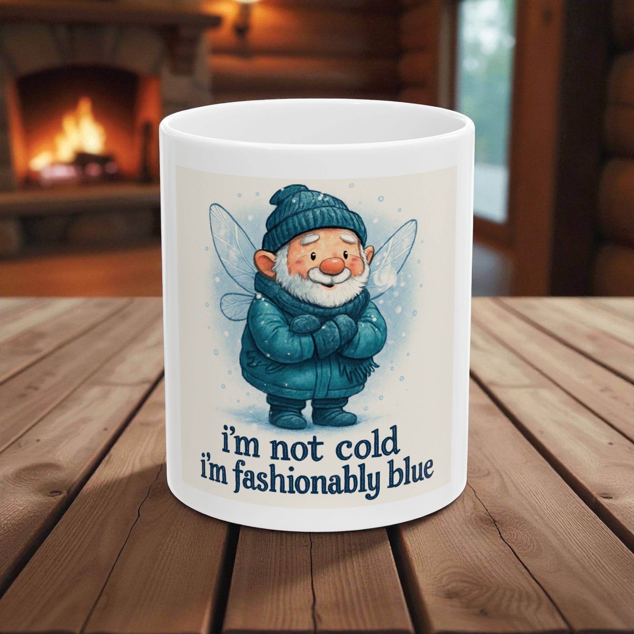 Mug Funny Old Fairy Ceramic Mug, Coffee Cup, Hot Drink Mug, 11oz 15oz Mug, Gift for Coffee Lovers, Unique Tea Cup