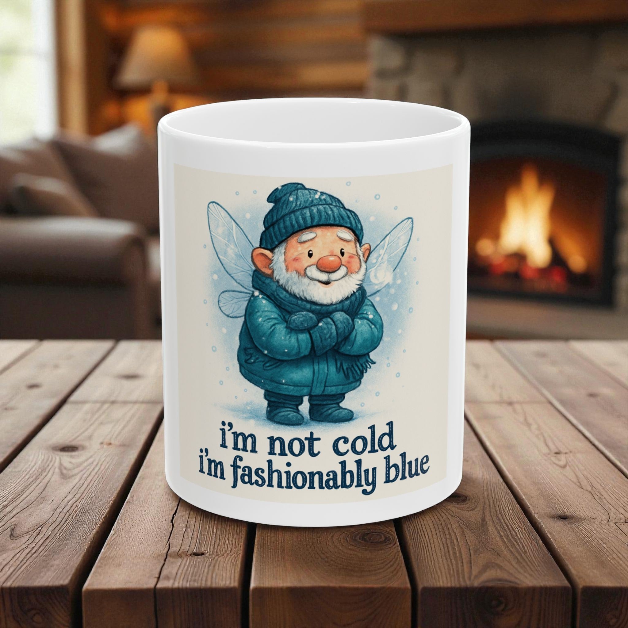 Mug Funny Old Fairy Ceramic Mug, Coffee Cup, Hot Drink Mug, 11oz 15oz Mug, Gift for Coffee Lovers, Unique Tea Cup