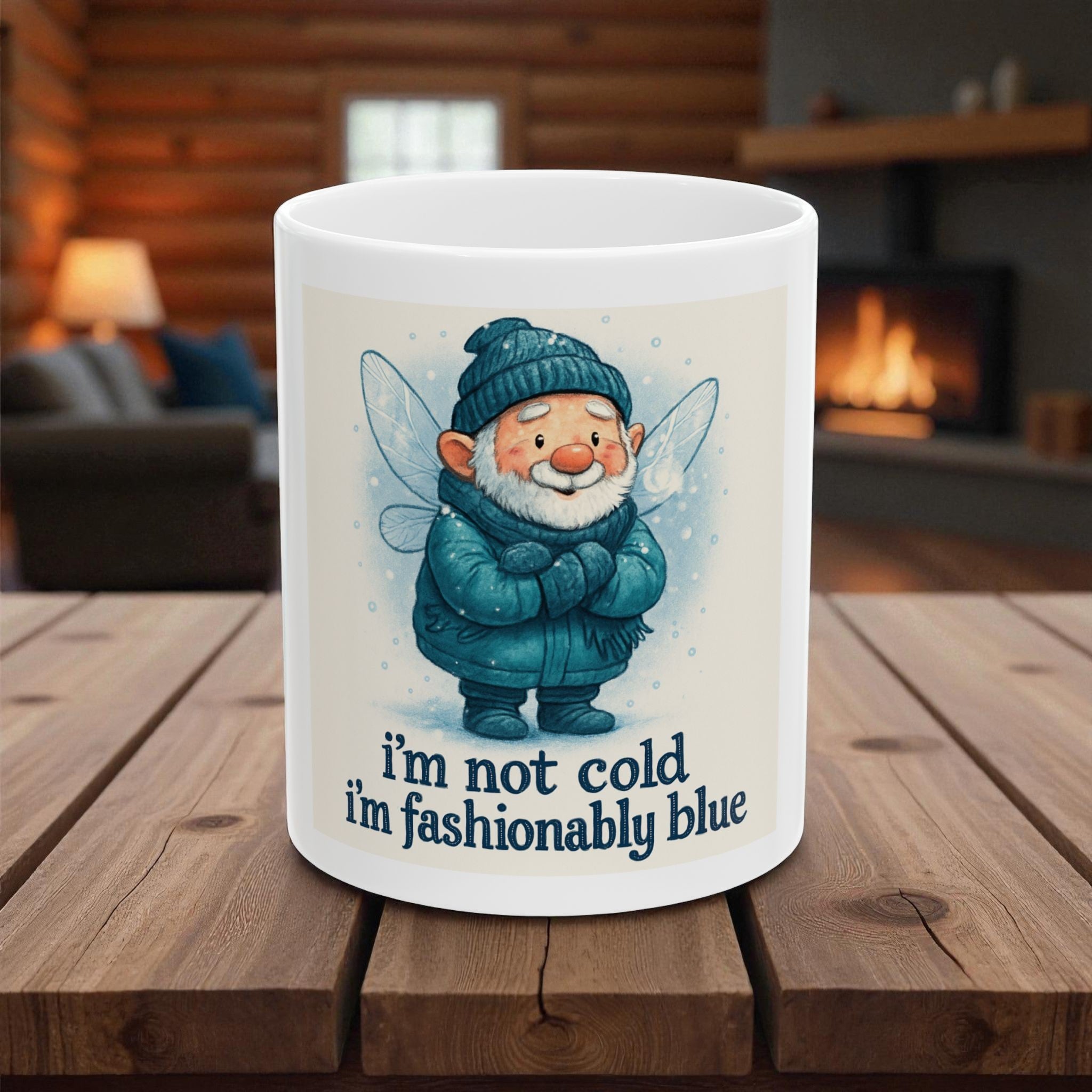 Mug Funny Old Fairy Ceramic Mug, Coffee Cup, Hot Drink Mug, 11oz 15oz Mug, Gift for Coffee Lovers, Unique Tea Cup