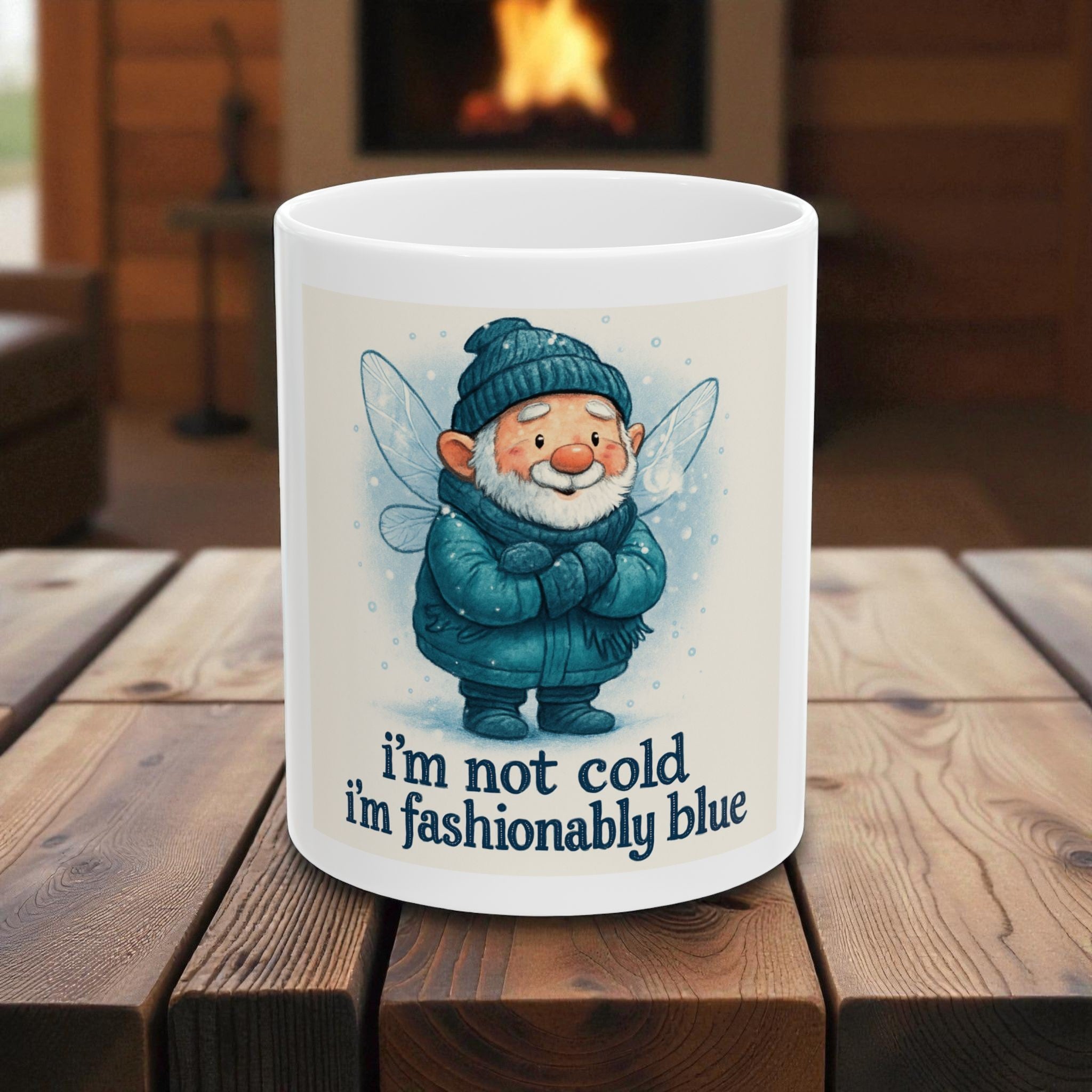 Mug Funny Old Fairy Ceramic Mug, Coffee Cup, Hot Drink Mug, 11oz 15oz Mug, Gift for Coffee Lovers, Unique Tea Cup