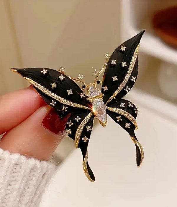 RESIN BUTTERFLY BROOCH-0
