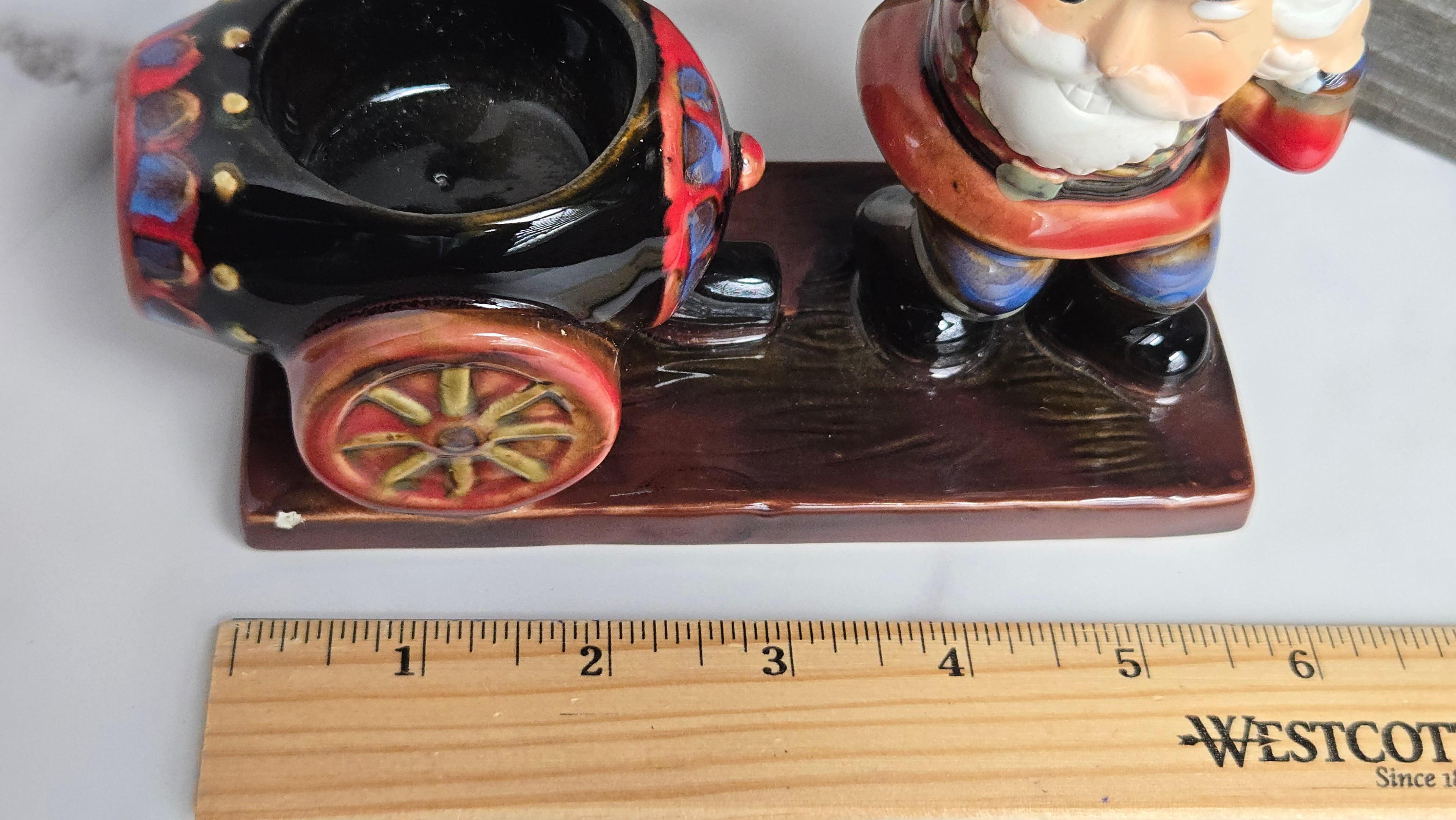 Christmas Candle Holder Tea Light Nutcracker And Cannon Holiday Candle Holder