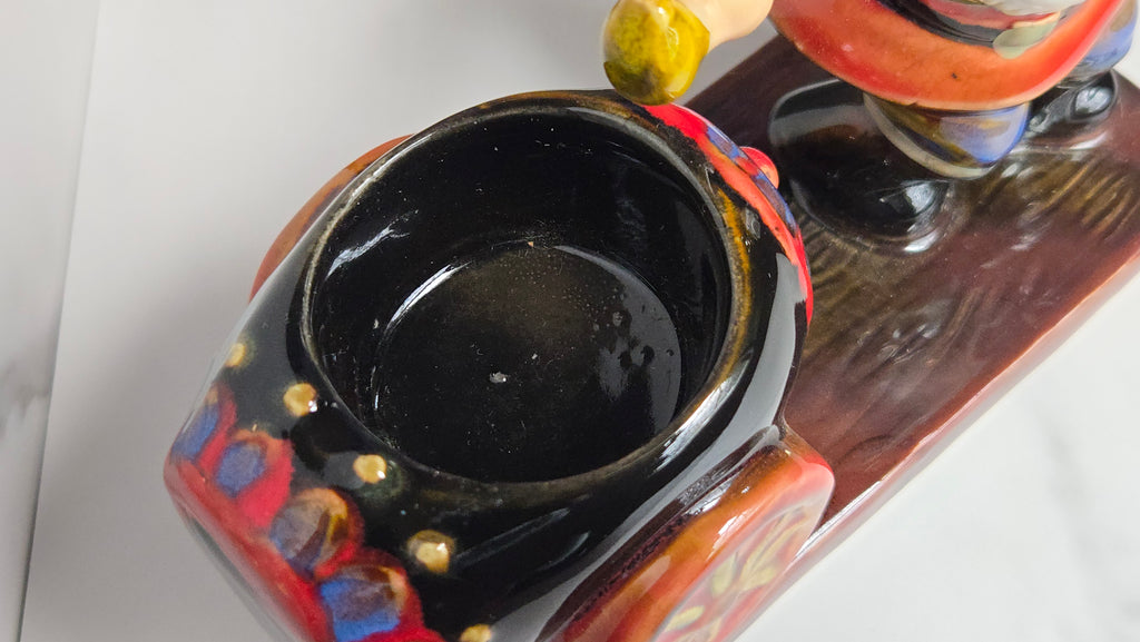 Christmas Candle Holder Tea Light Nutcracker And Cannon Holiday Candle Holder