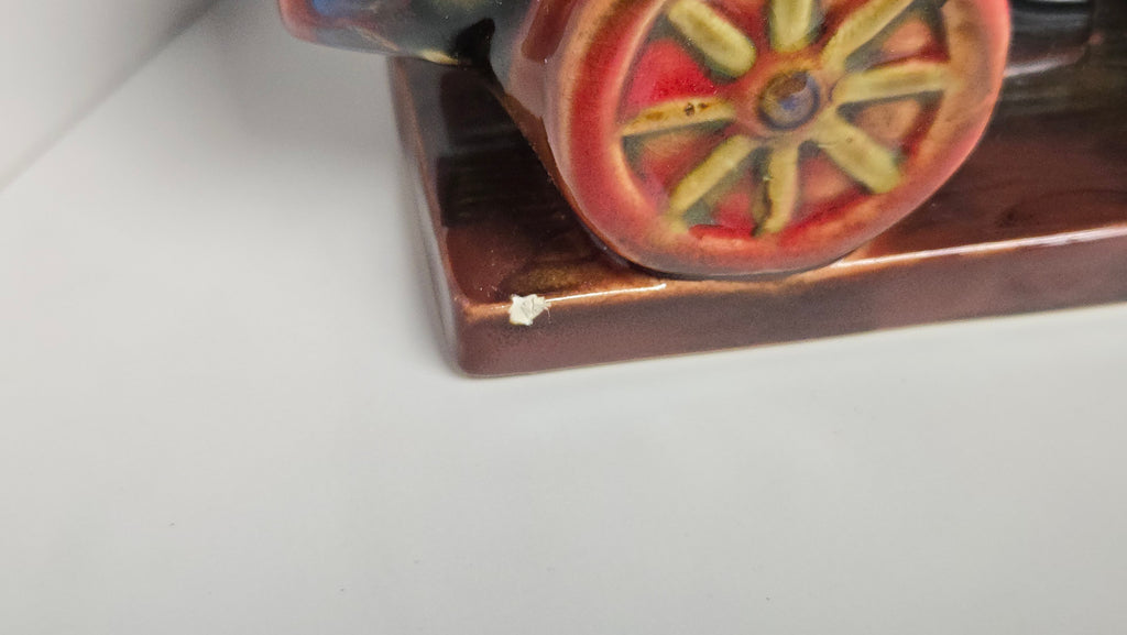 Christmas Candle Holder Tea Light Nutcracker And Cannon Holiday Candle Holder